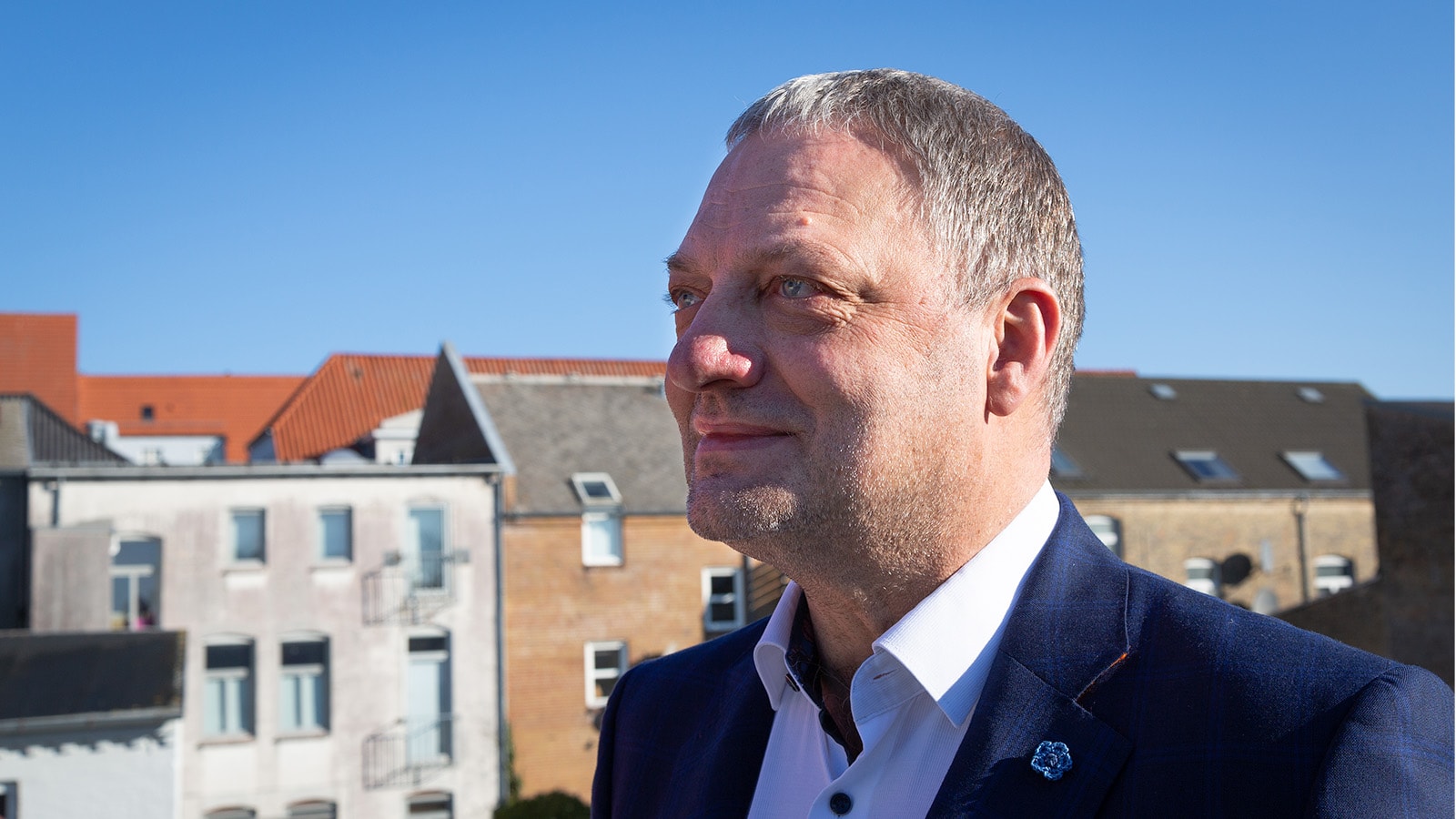 Lars Christensen, direktør i Broager Sparekasse